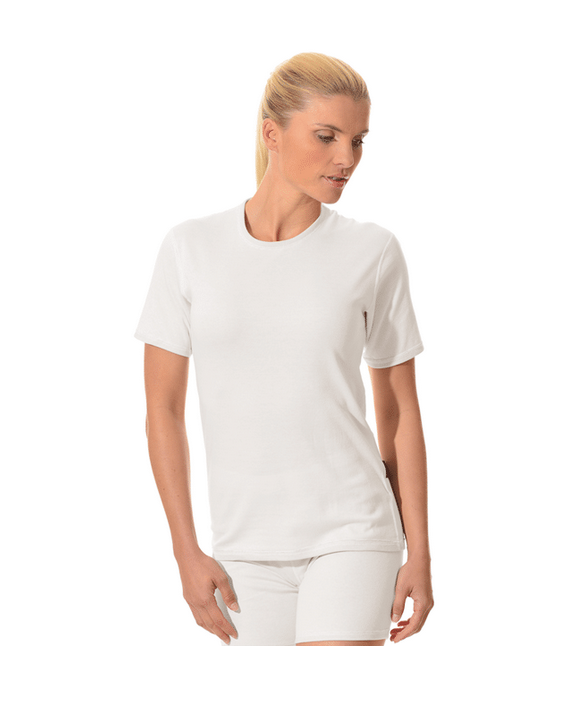 Bestsilver ronde hals ondershirt   wit